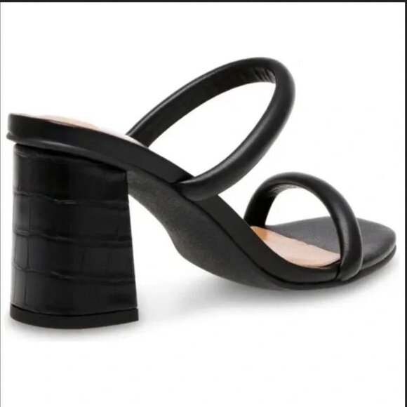 DV by Dolce Vita Halsty Tan Block Heel Sandals black - Picture 3 of 3